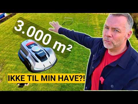 Sunseeker Elite X7 Gen 2 – robotplæneklipper til meget STORE haver | TEST