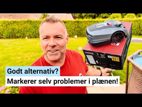 Min test af Sunseeker Elite X3 🌱🤖 | Robotplæneklipper test 2025
